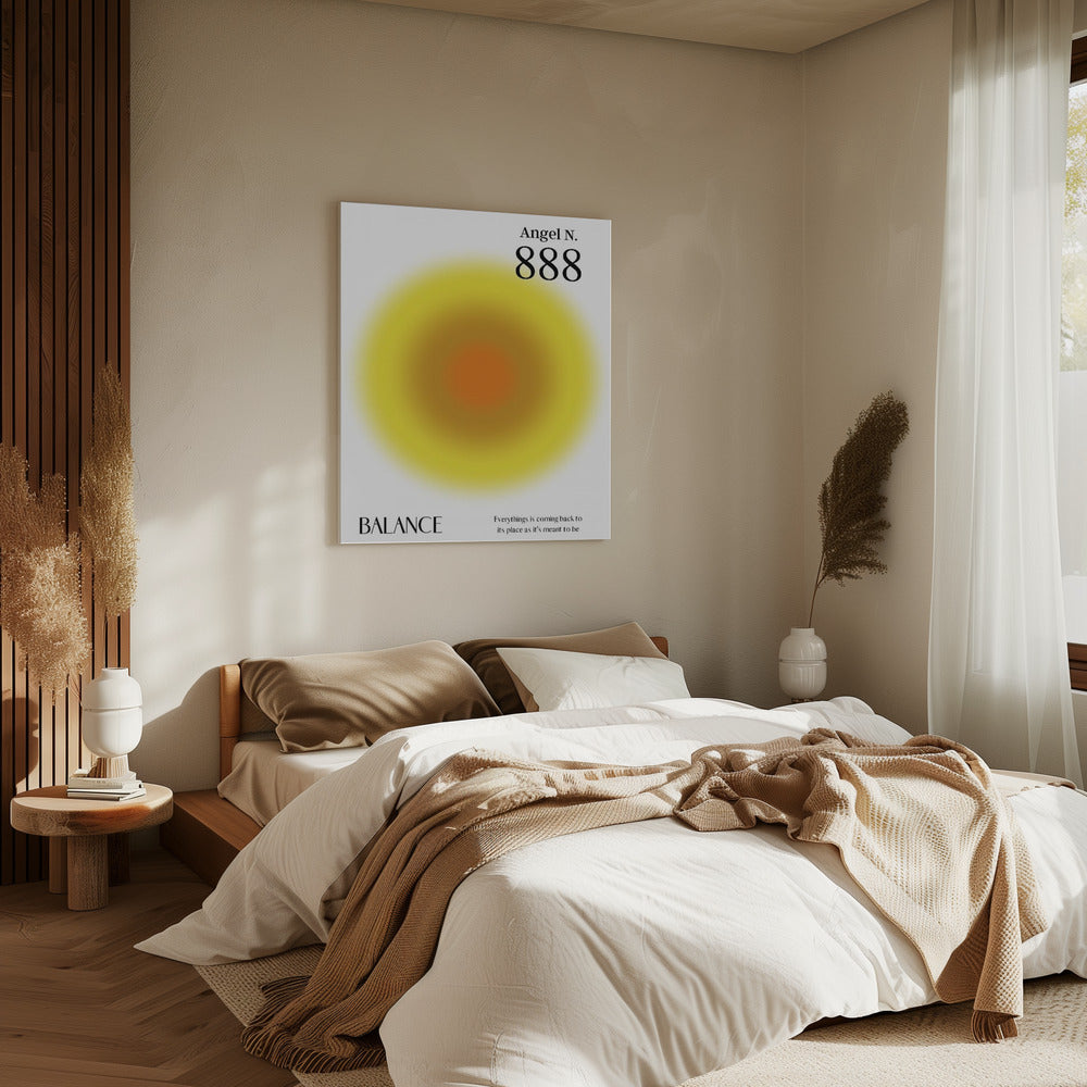 Engel nummer 888 | Canvas