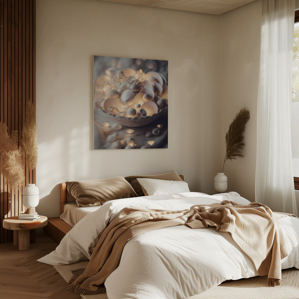 Betoverde Glow Schelpen | Canvas