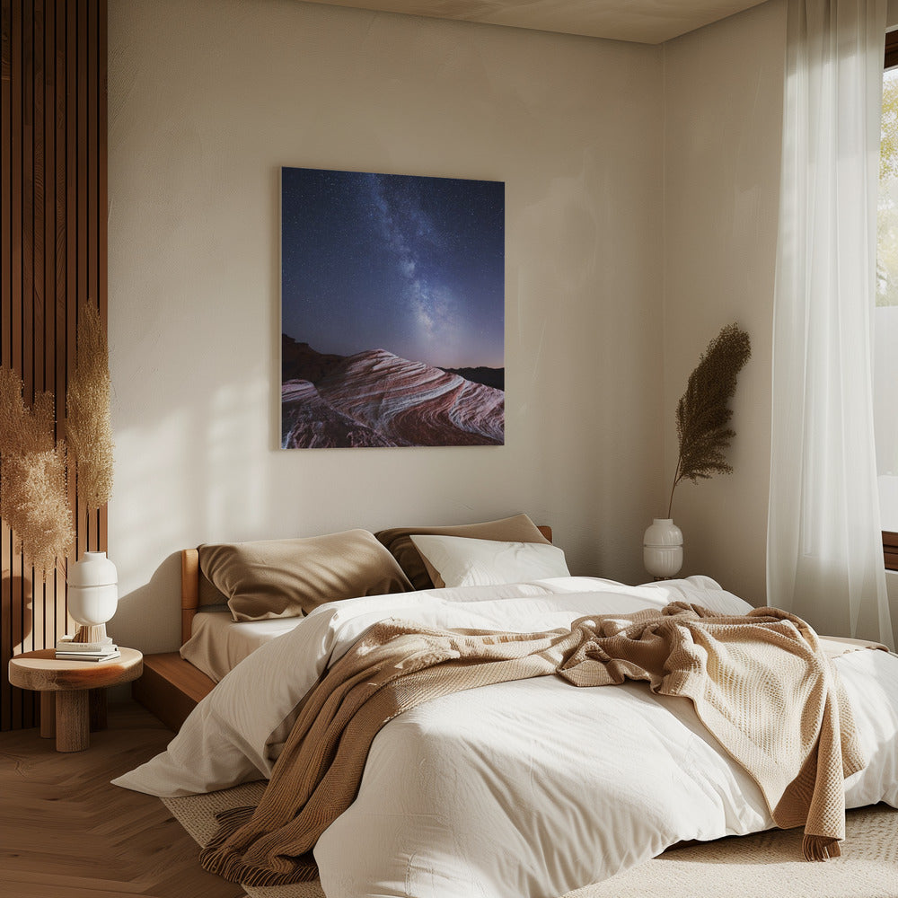 Nachtlijnen | Canvas