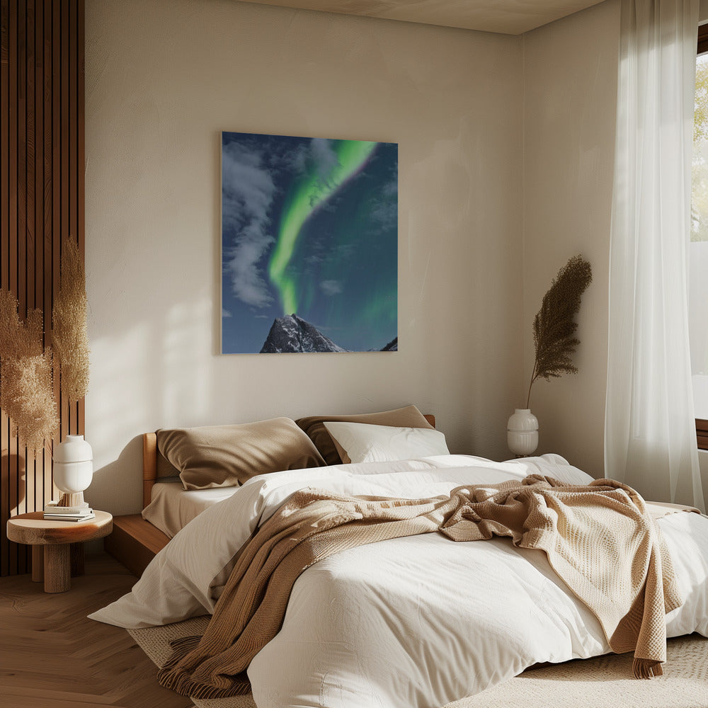 Green Eruption | Canvas