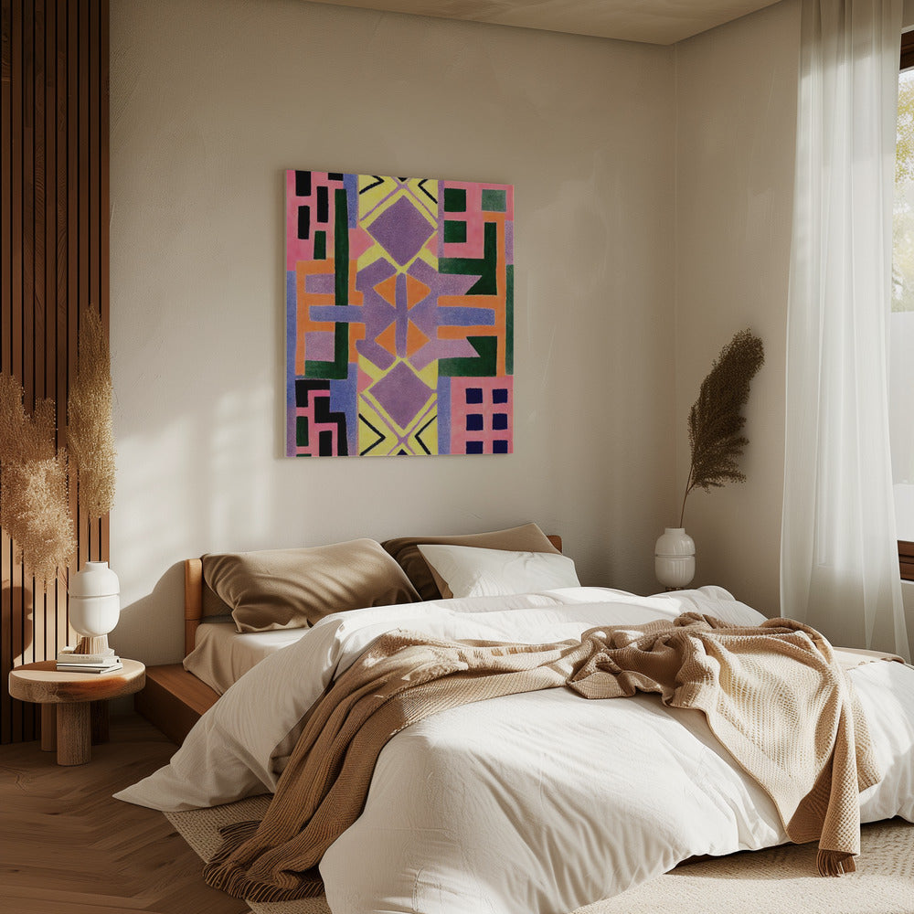 Levendige geometrie | Canvas