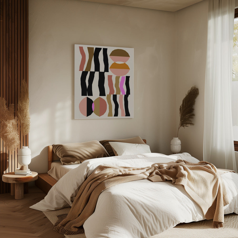 Abstracte compositie 26 | Canvas