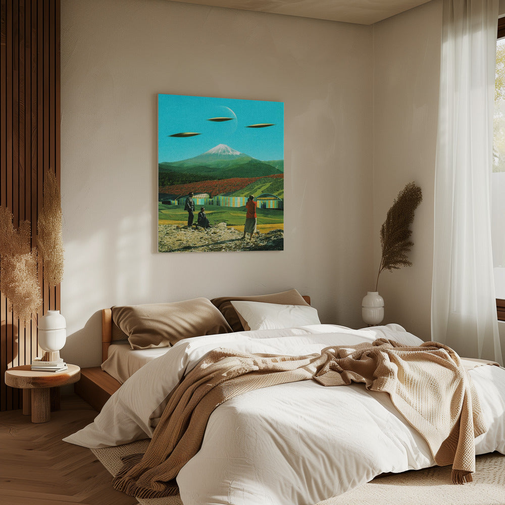 Een buitenaardse invasie | Canvas
