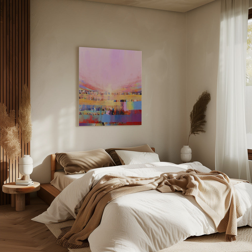 Kleurrijke Horizon | Canvas