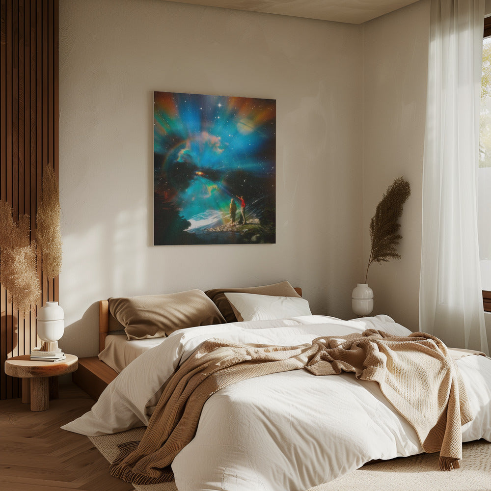 Een merkwaardig gezicht | Canvas