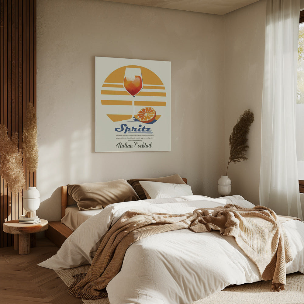Spritz zomerprint | Canvas