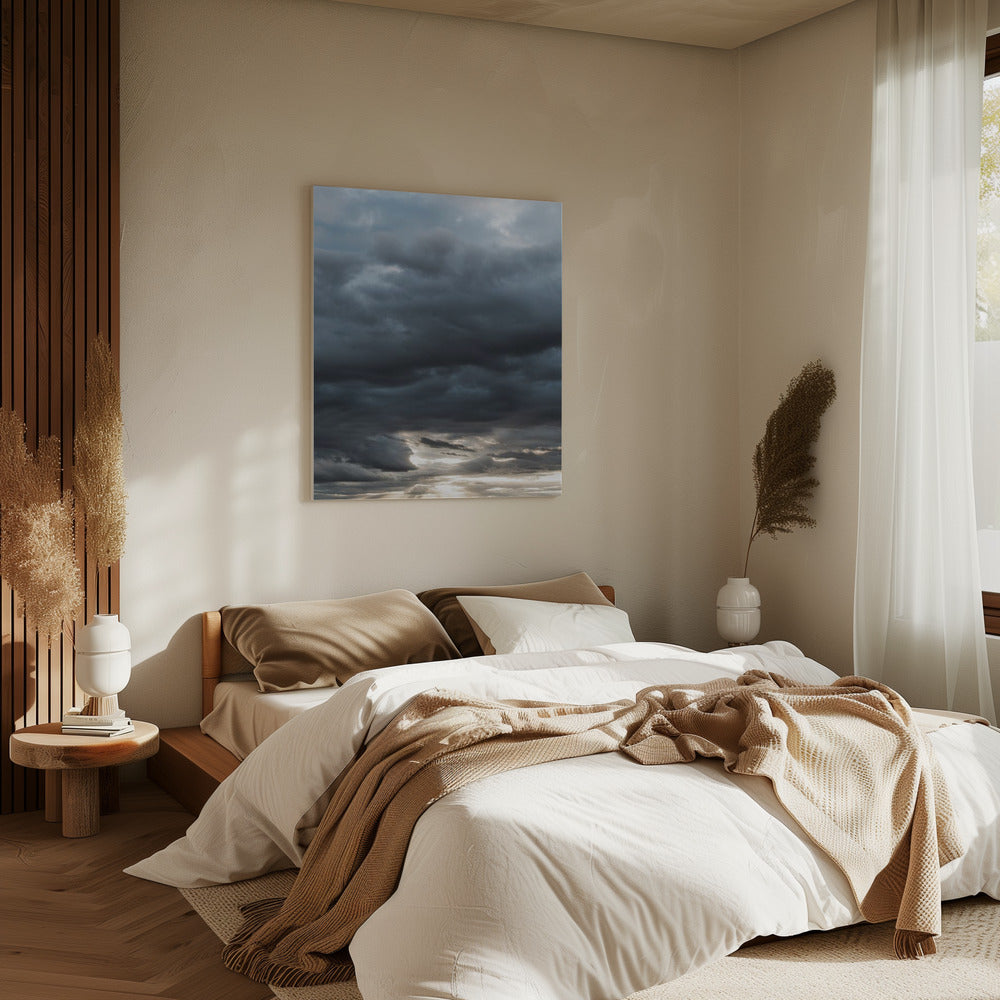 Stormachtige Horizon | Canvas