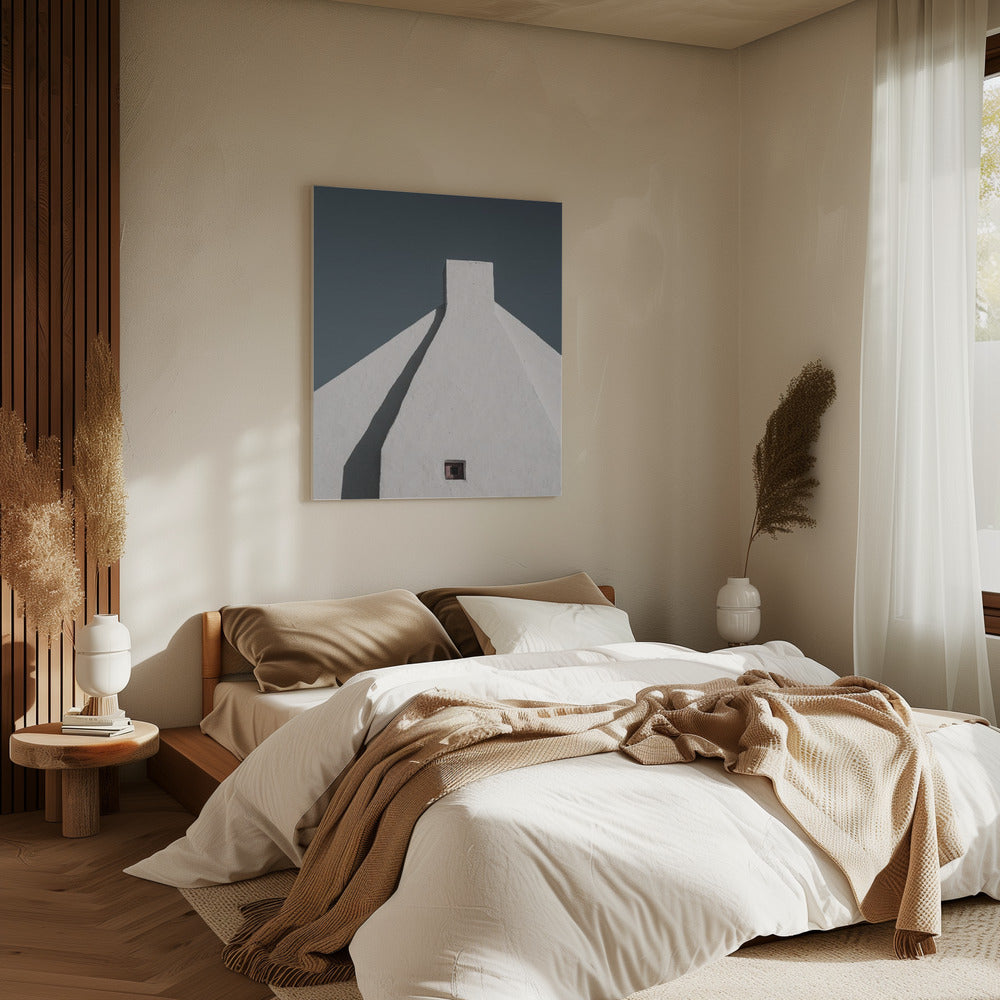 Witte Geometrie | Canvas