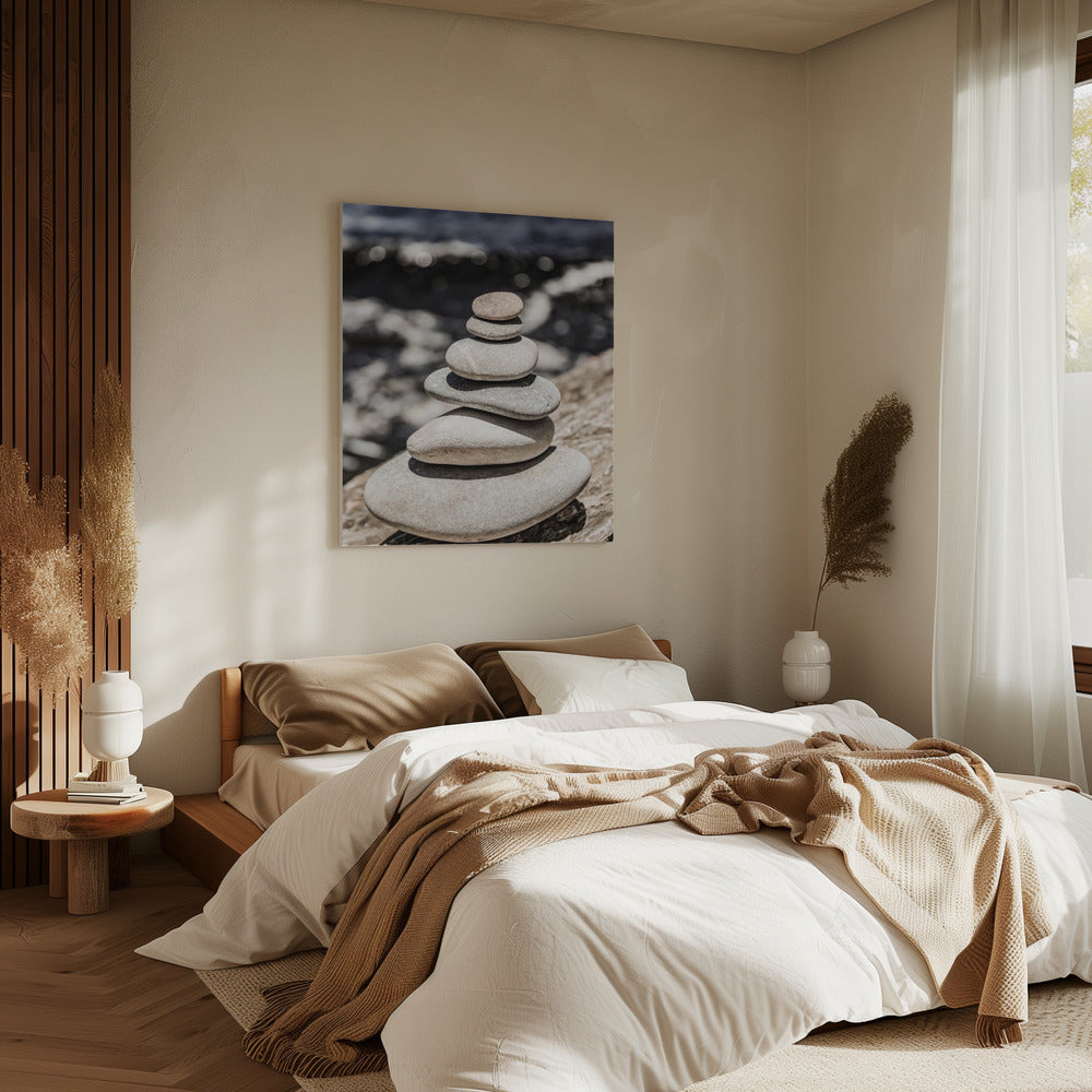 Stenen Sereniteit | Canvas
