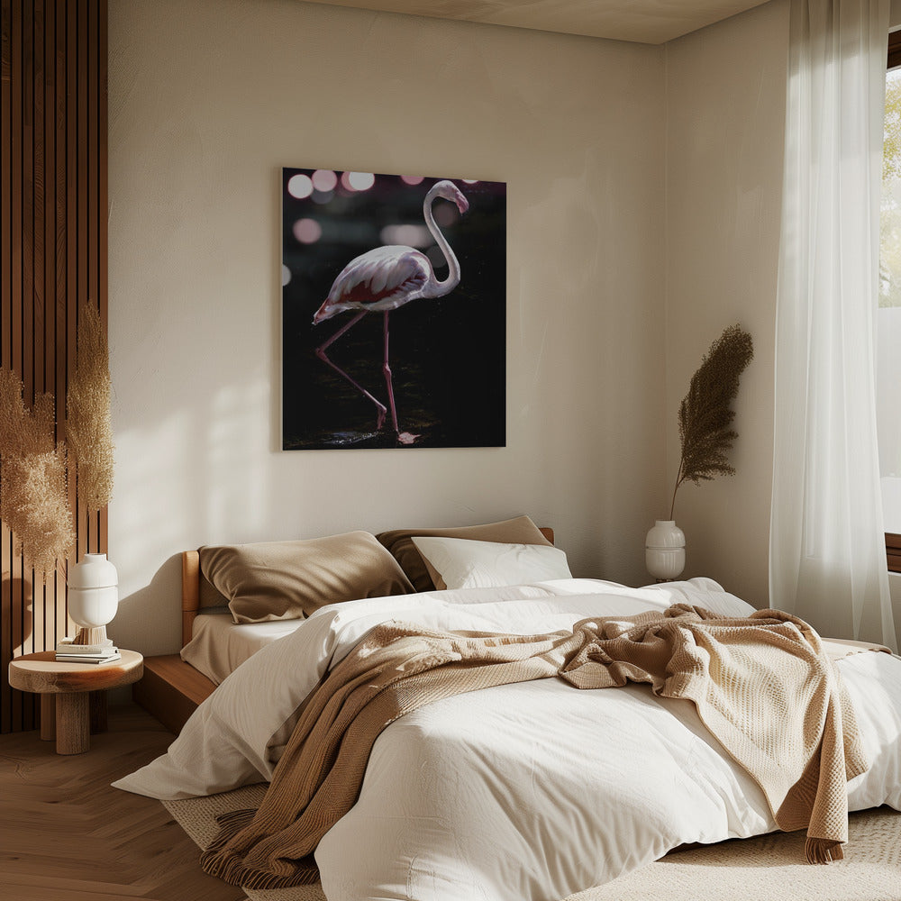 Elegante flamingo | Canvas