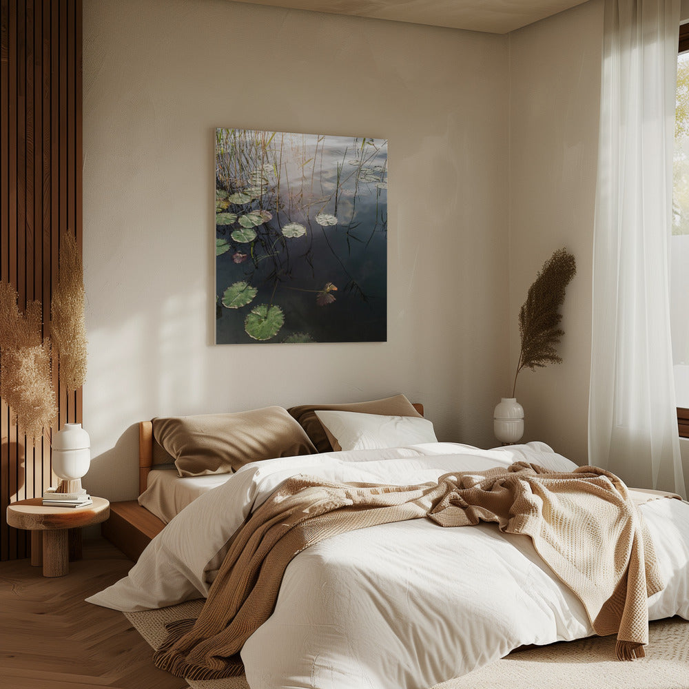 Lily's rustige dageraad | Canvas