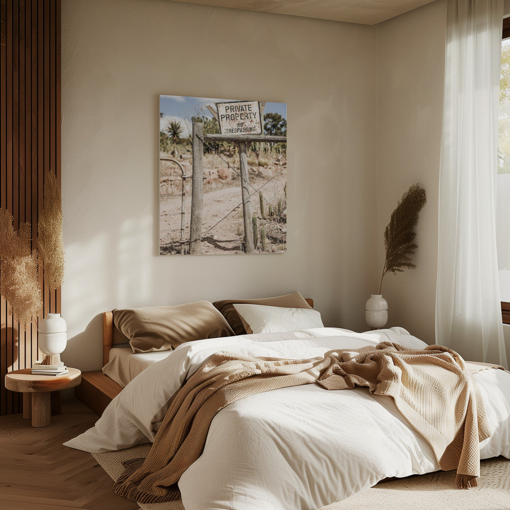 Verboden pad | Canvas