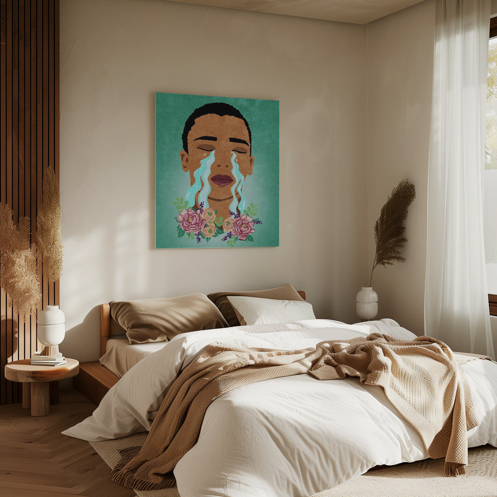 Jongens huilen | Canvas