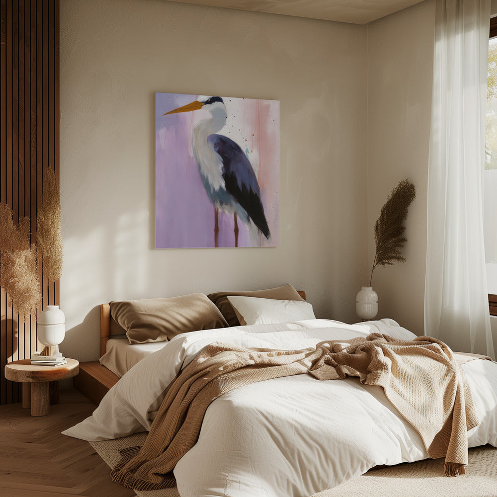 Reiger Sereniteit | Canvas