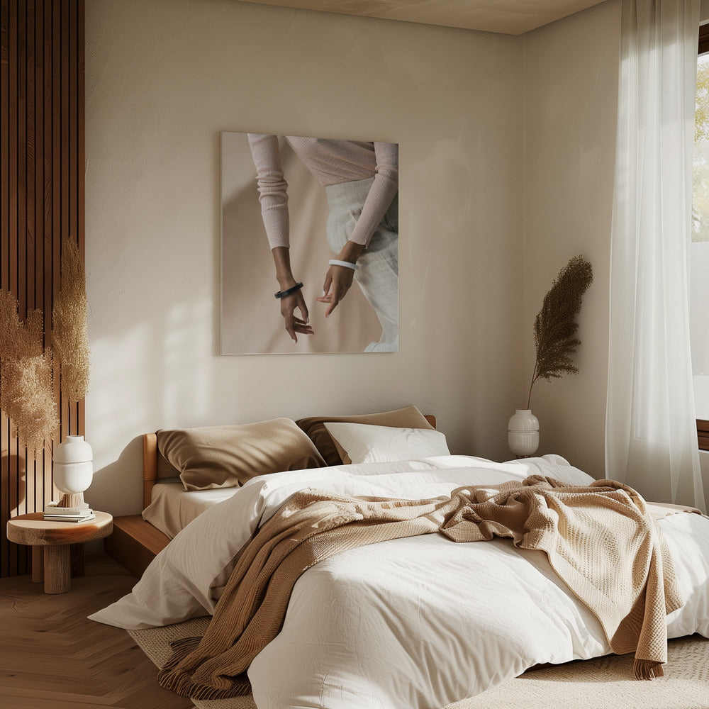 Poserende handen | Canvas