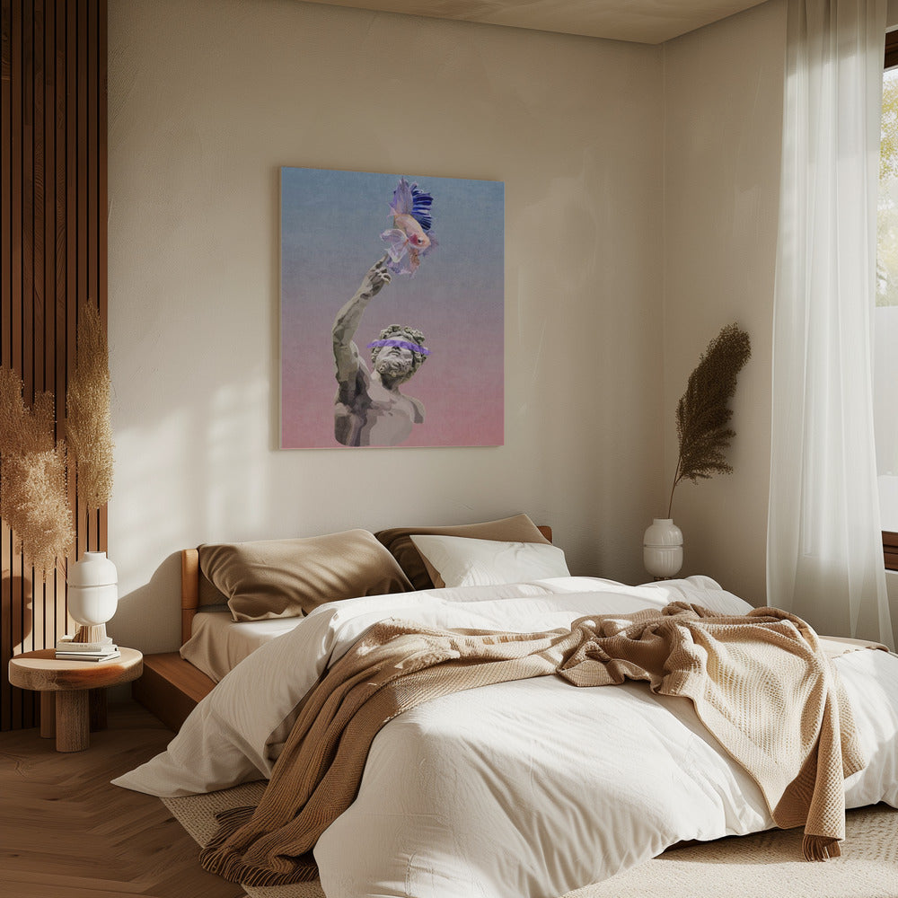 Op weg naar de vlucht | Canvas