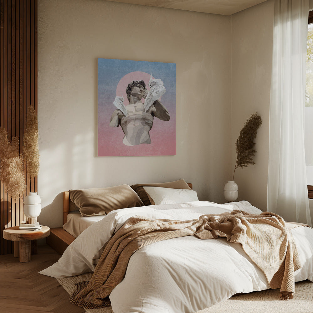 Steen en veren | Canvas