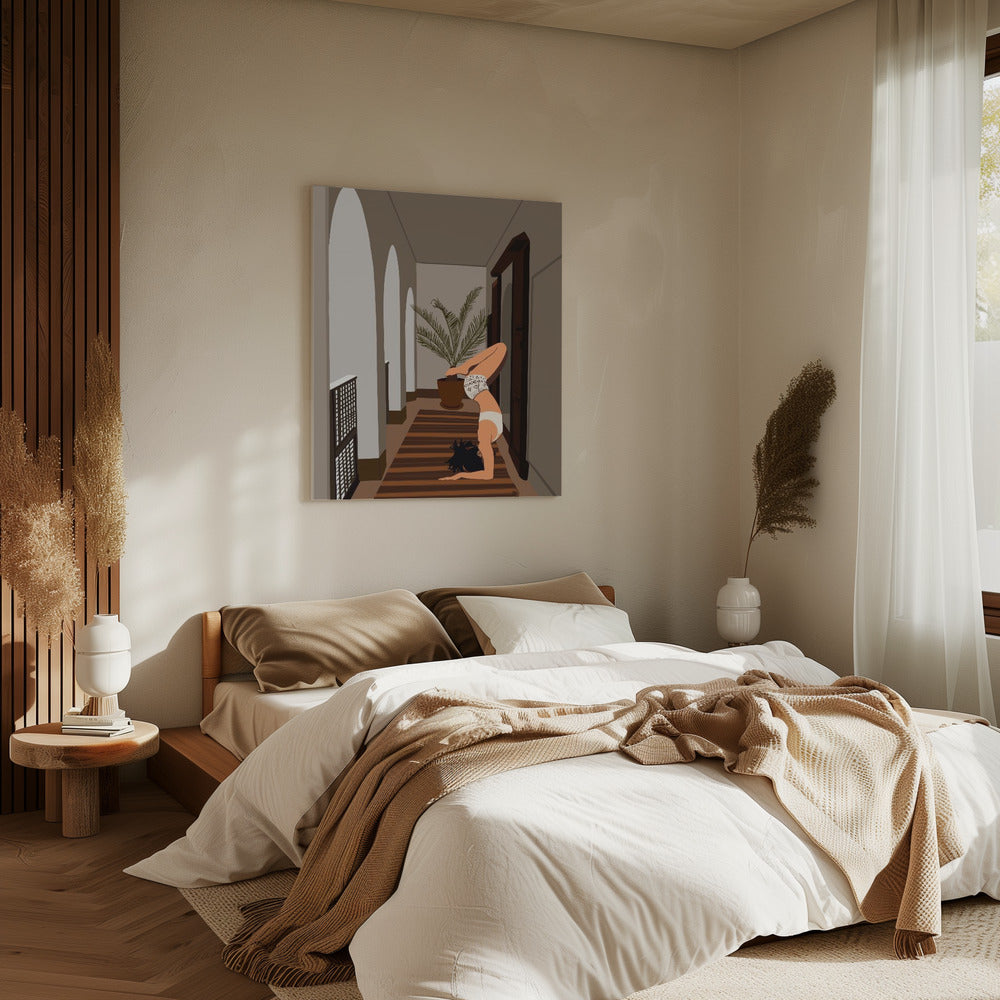 Evenwicht in beweging | Canvas