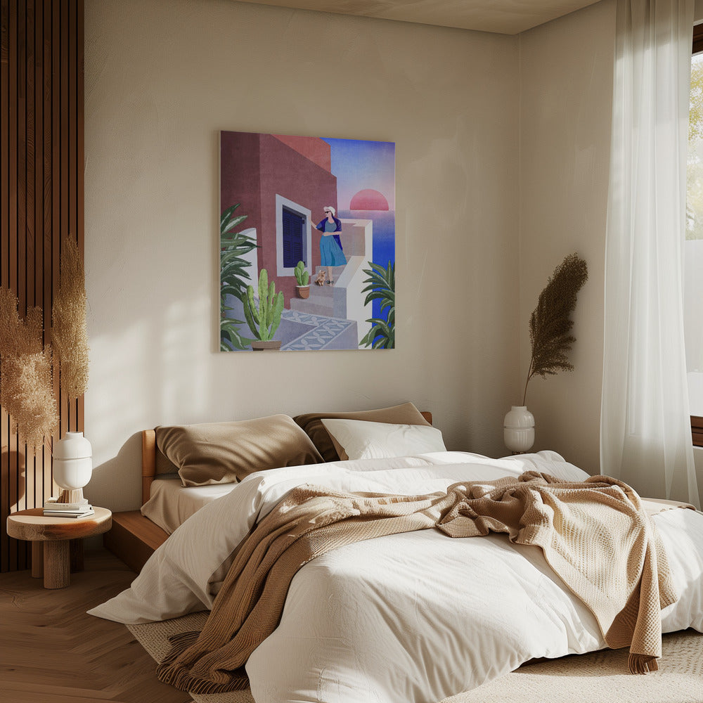 Zonsondergang Sereniteit | Canvas