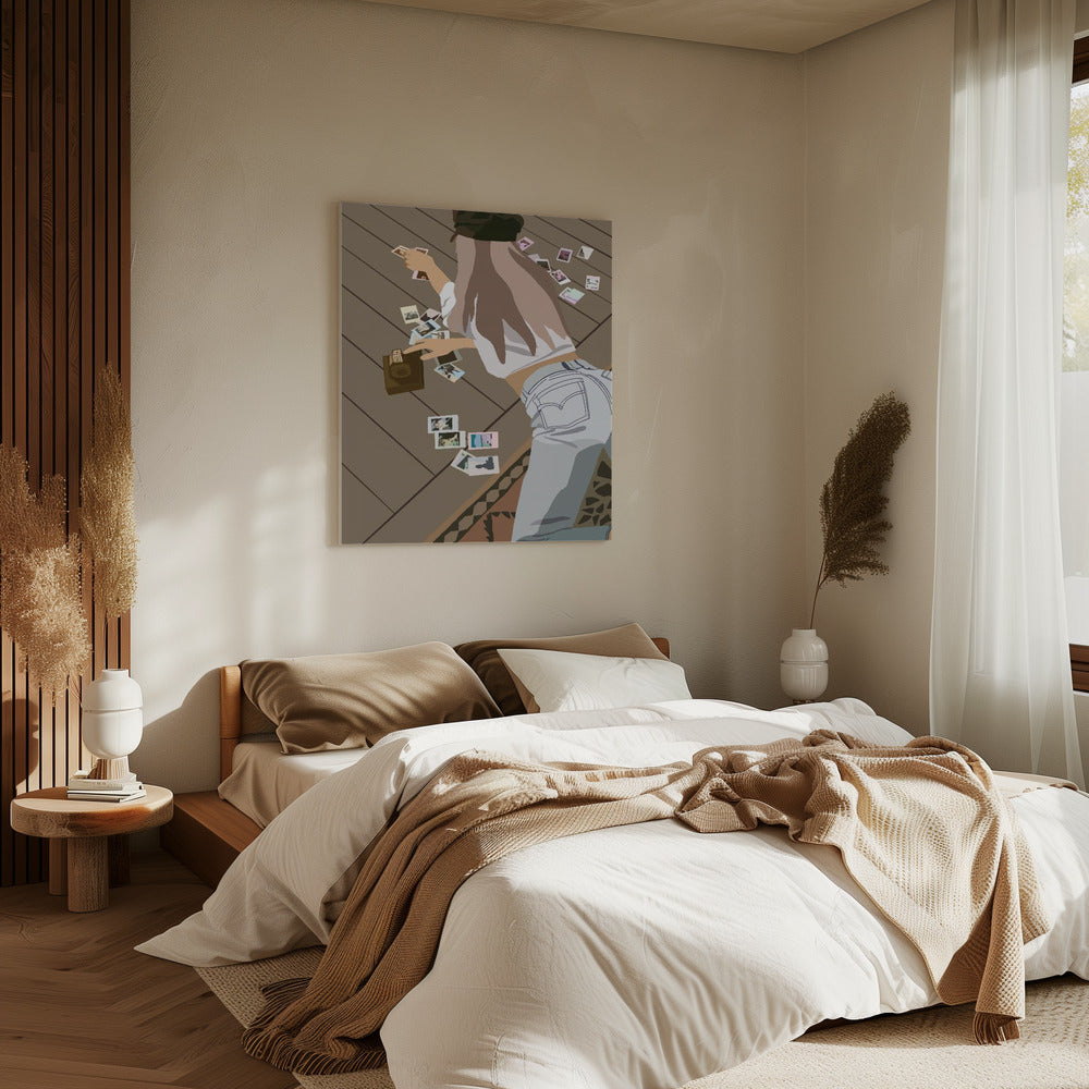 Herinneringen in beweging | Canvas