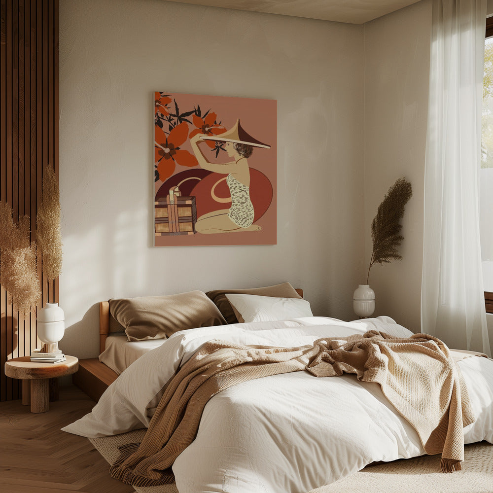 Elegante reflectie | Canvas