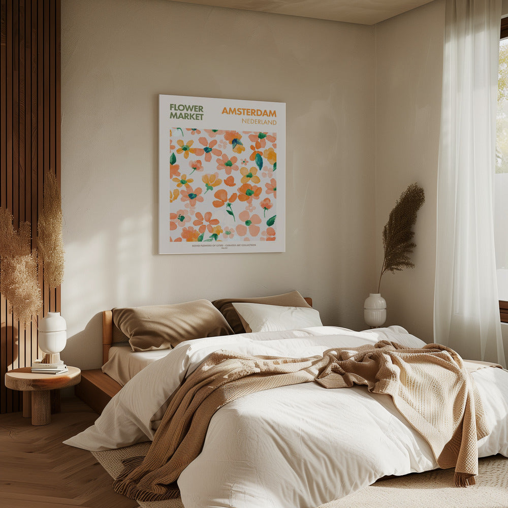 "Levendige Bloemen" | Canvas