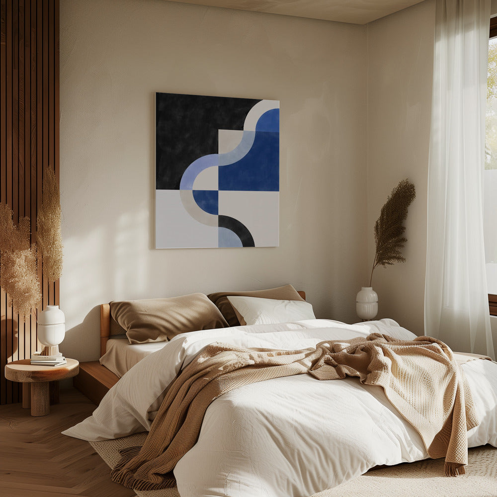Gebogen Harmonie | Canvas