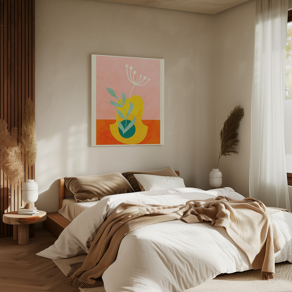 Ruimtes Fleur2 | Canvas