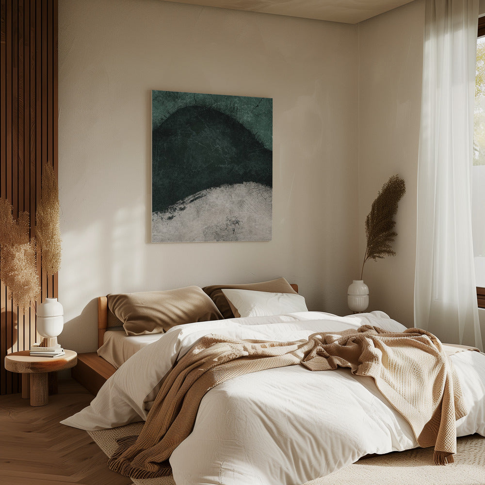 Middernacht Smaragd Nr. 3 | Canvas