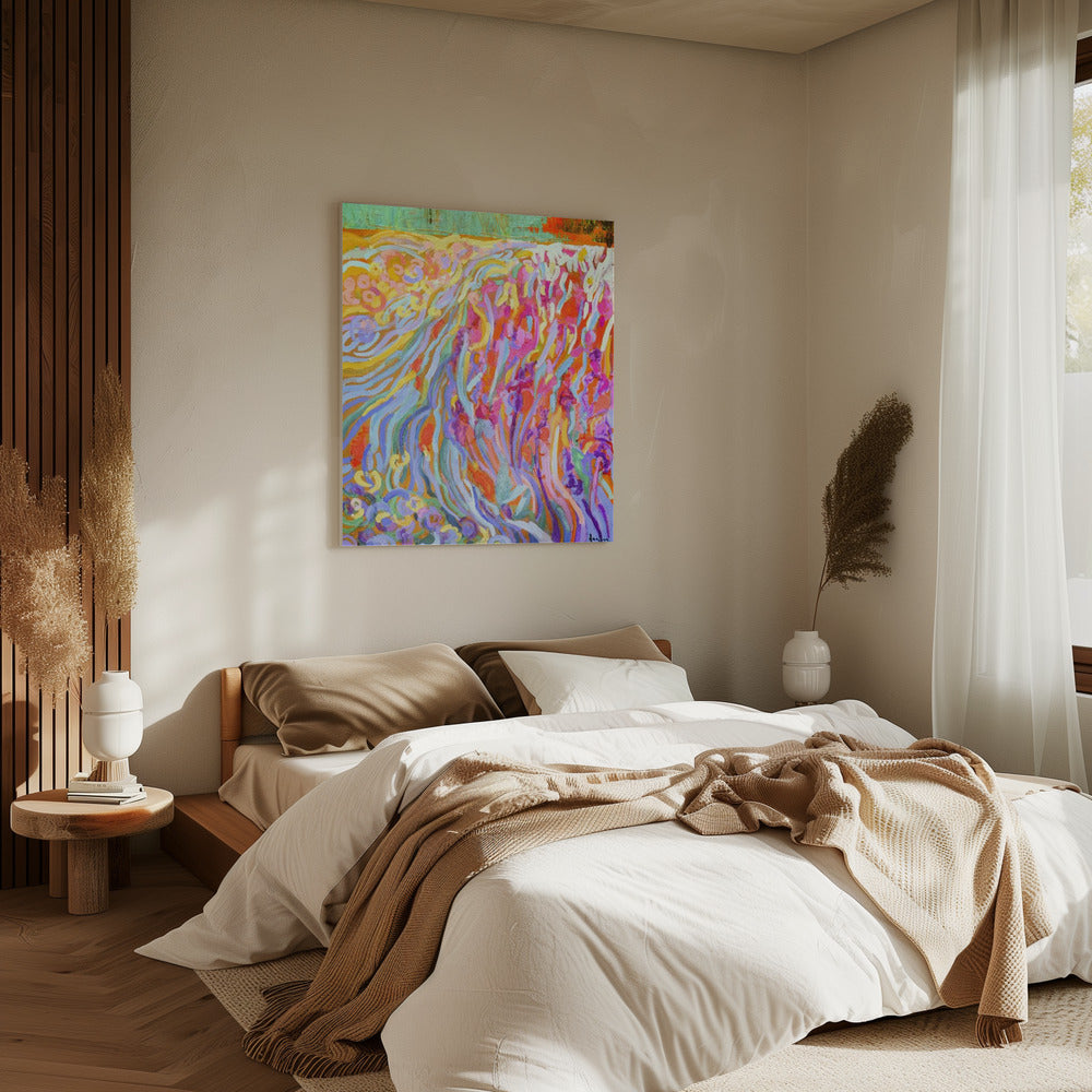 Brilliant Bloom Scape | Canvas