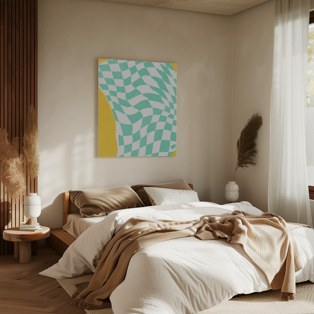 Zomerlijn drogende stof | Canvas