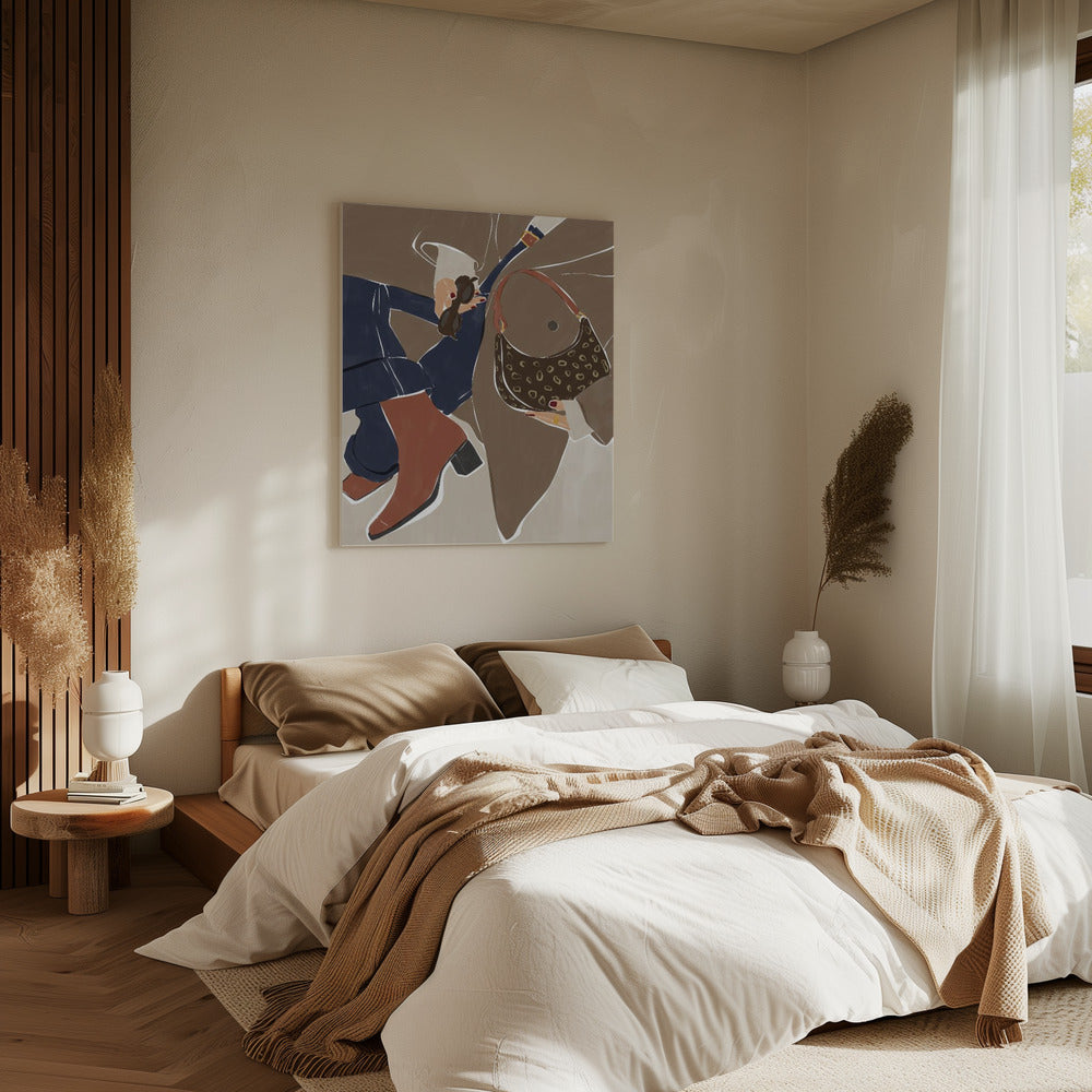 Fall Fashion Vibes Art Print By Ivy Green Illustrations | Canvas
