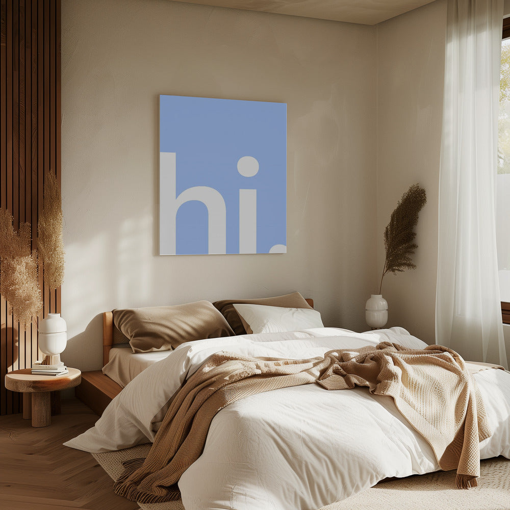 Stoute groet | Canvas