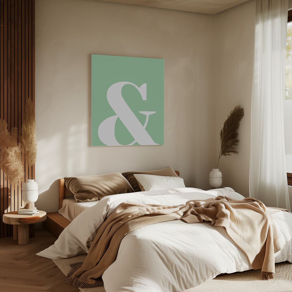 Ruime Ampersand | Canvas