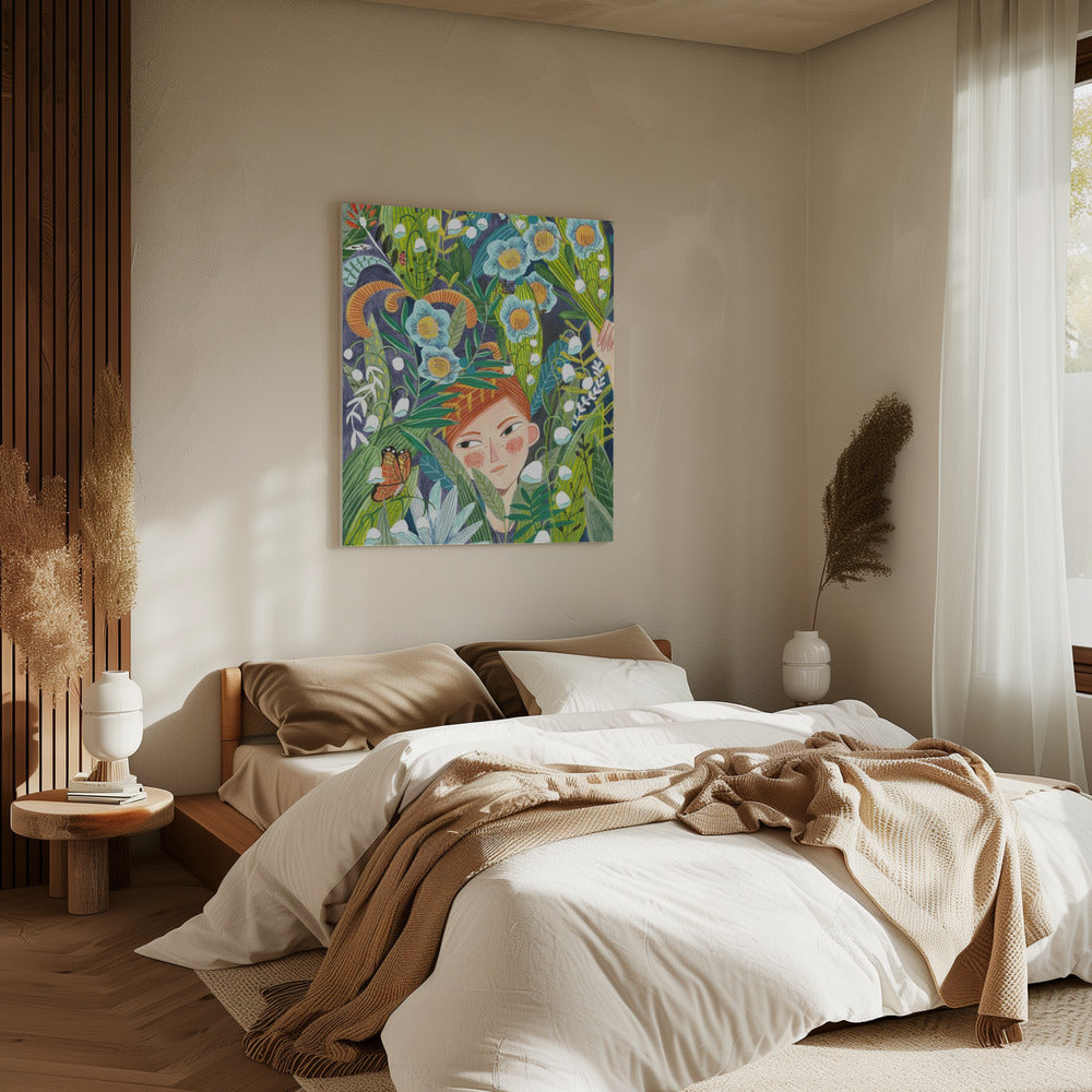 Woman in nature | Canvas