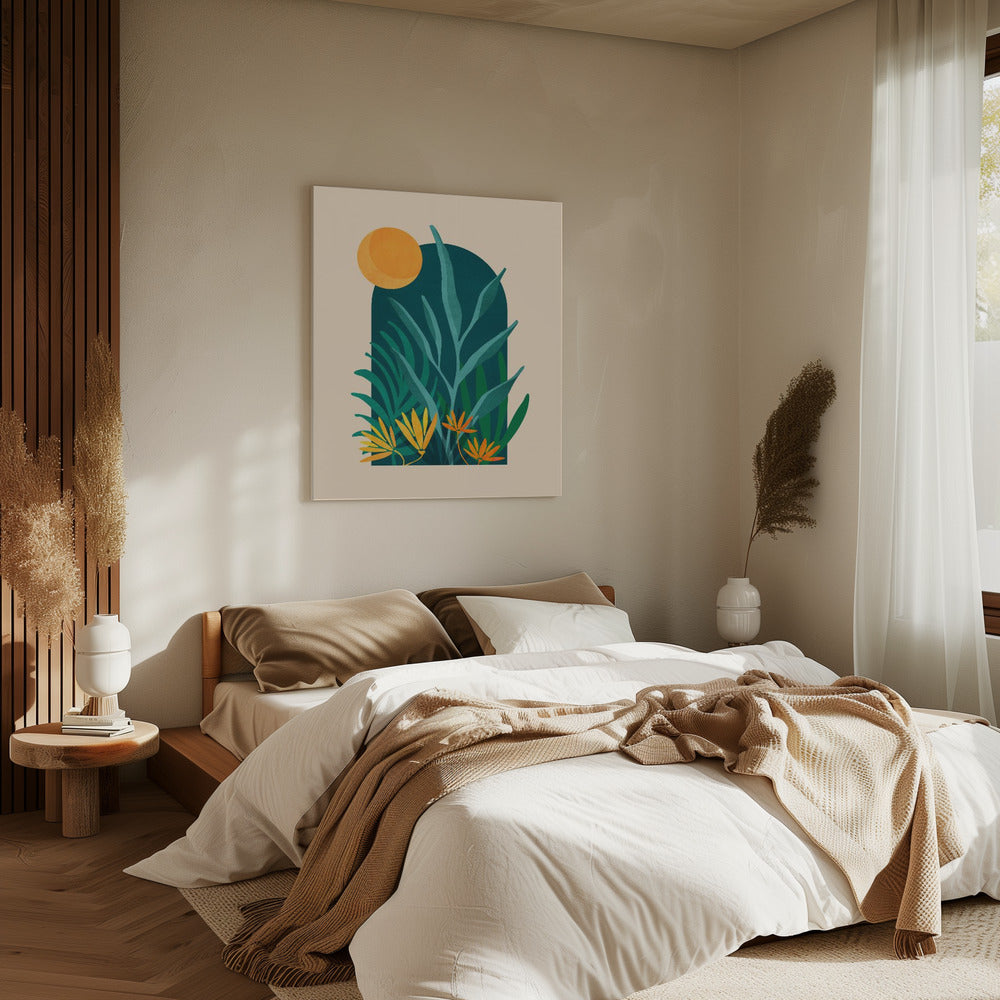 Lunas Mystieke Tuin | Canvas