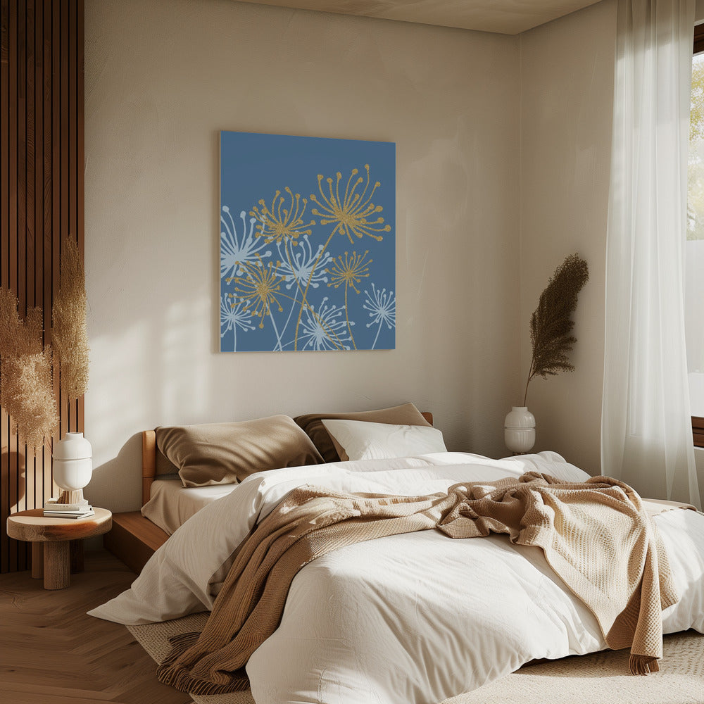 Vuurwerk Botanisch | Canvas
