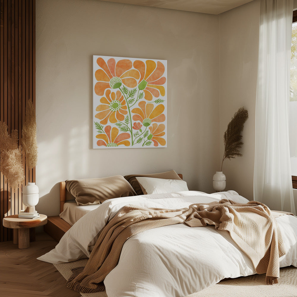 Zonnebloemen 3 | Canvas