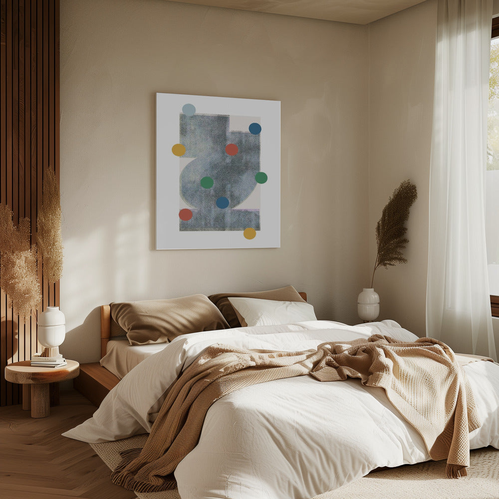 Cirkels in beweging | Canvas