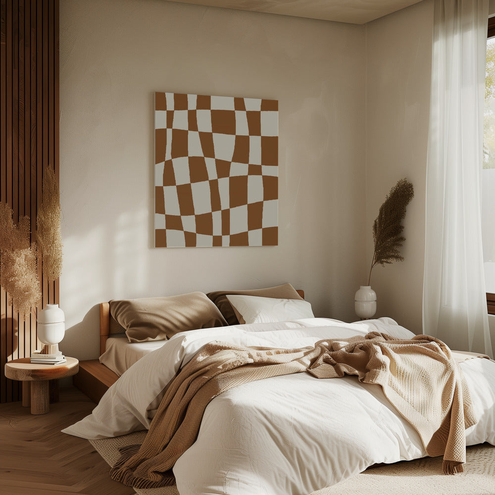 Minimal Checkerboard | Canvas