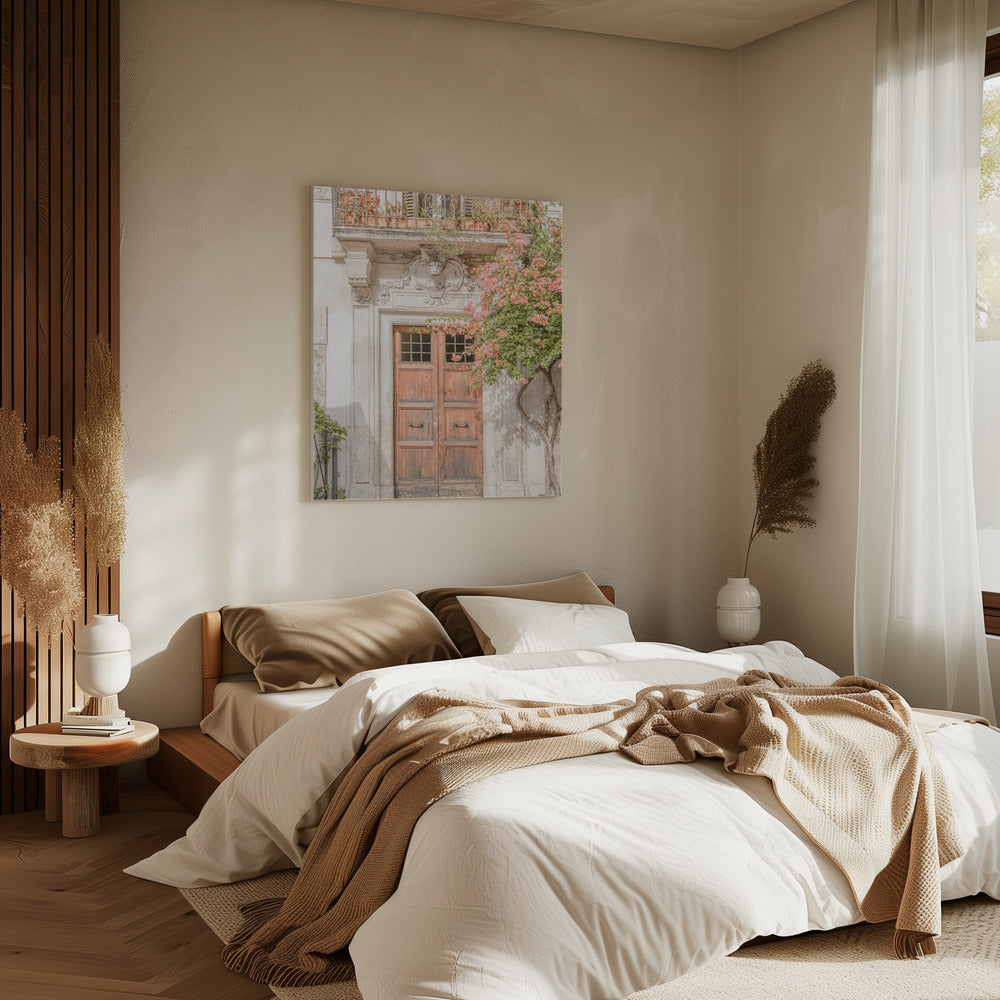 Bloemen entree | Canvas
