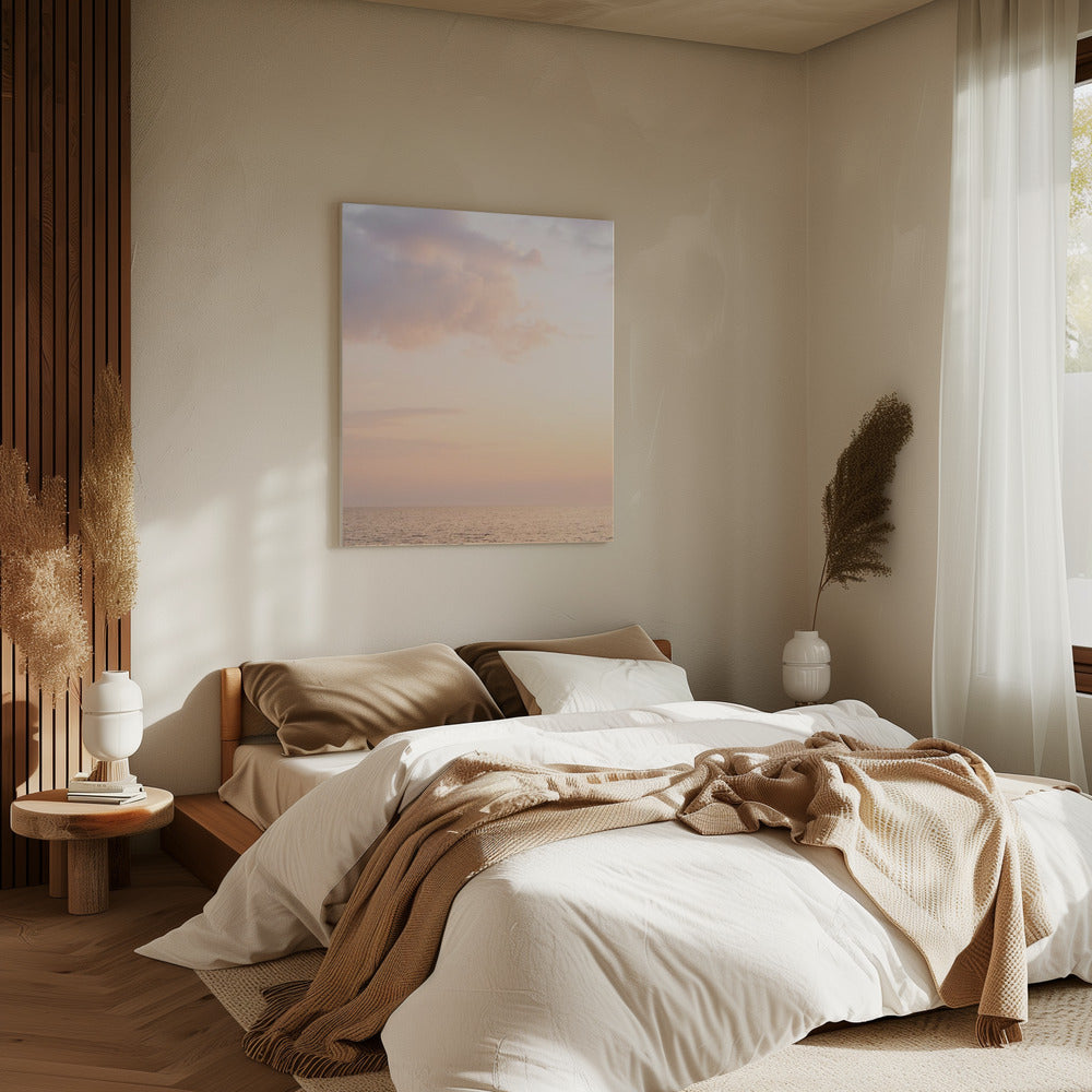 Pastelkleurige zonsondergang | Canvas