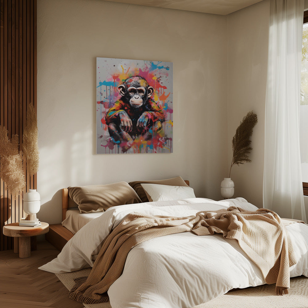 Monkey Pop Art | Canvas