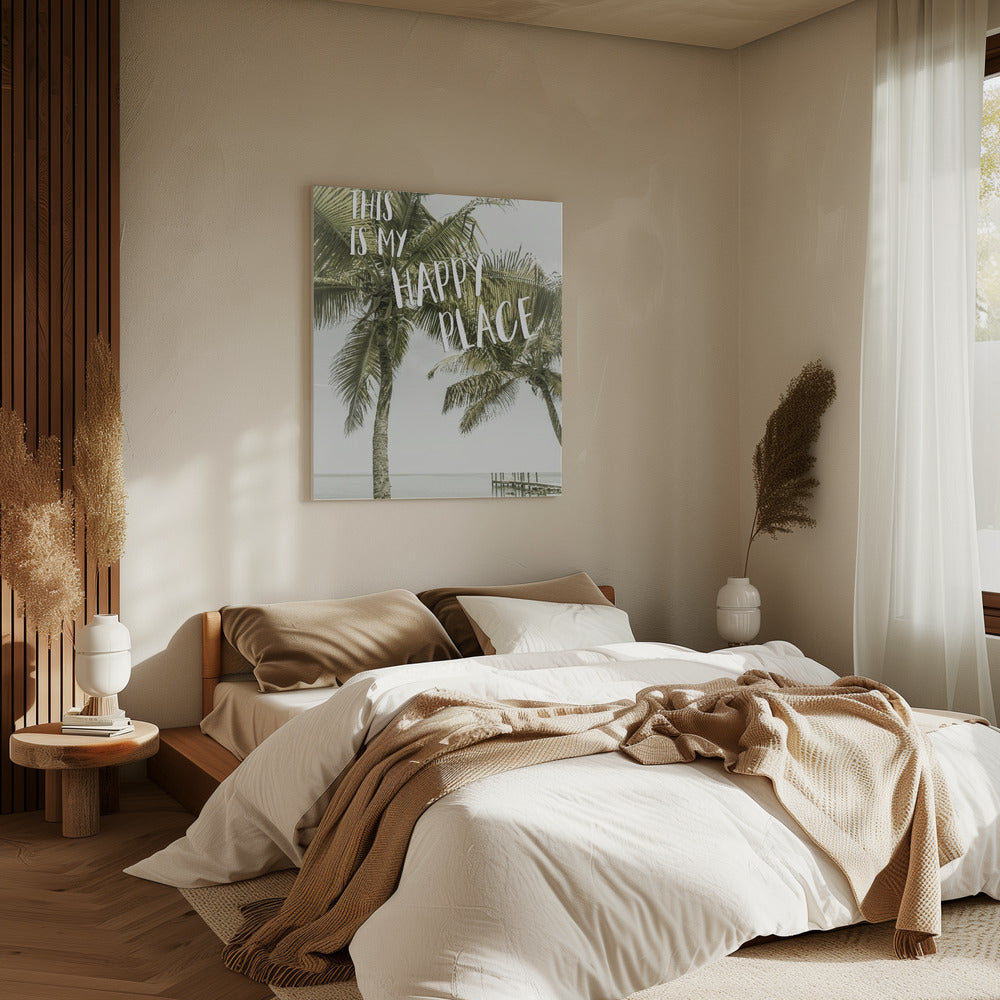 Dit is mijn geluksplek | Oceanview | Canvas