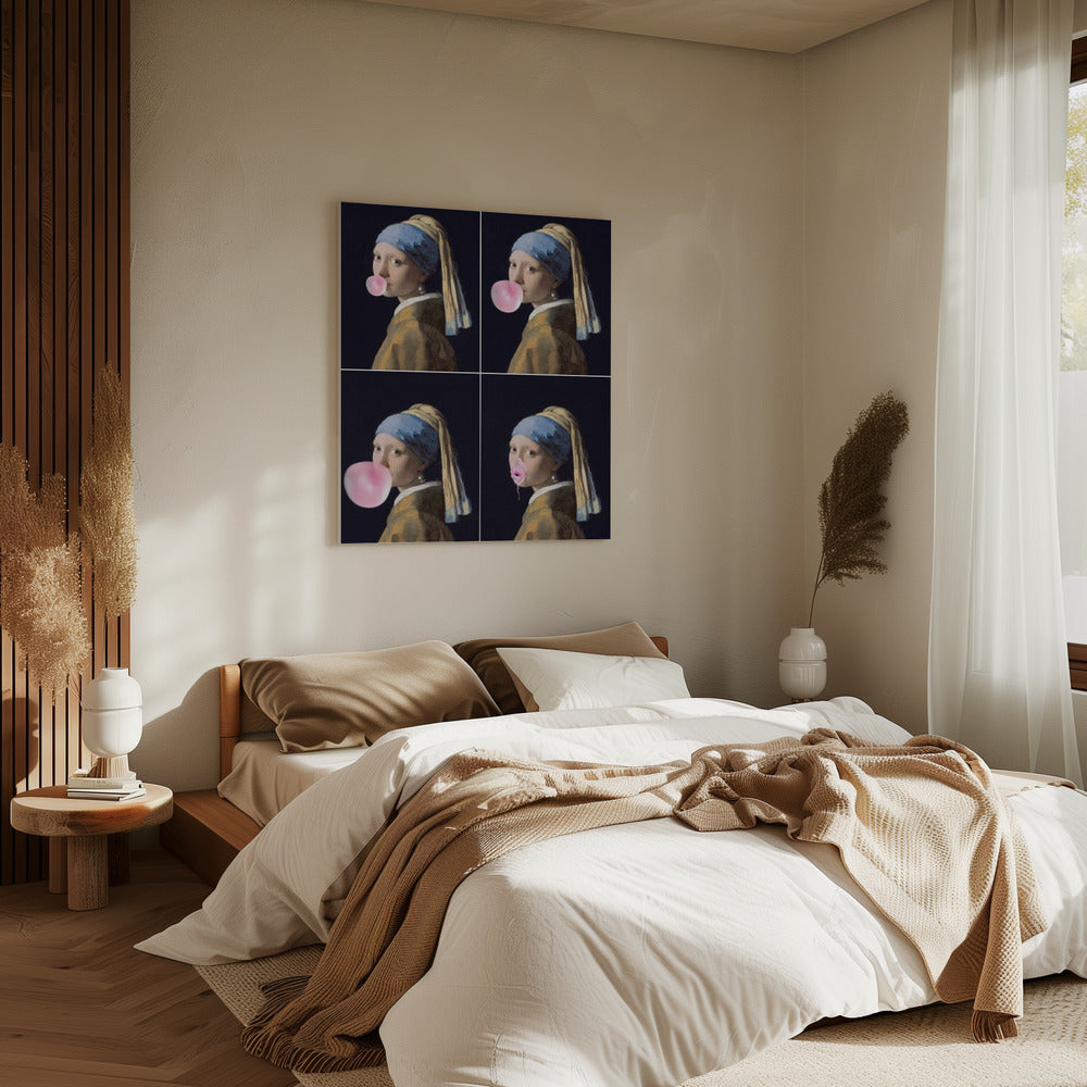 Parelgom Explosie | Canvas