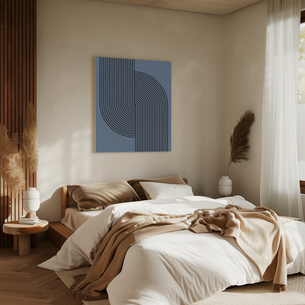 Curved Symmetry | Canvas