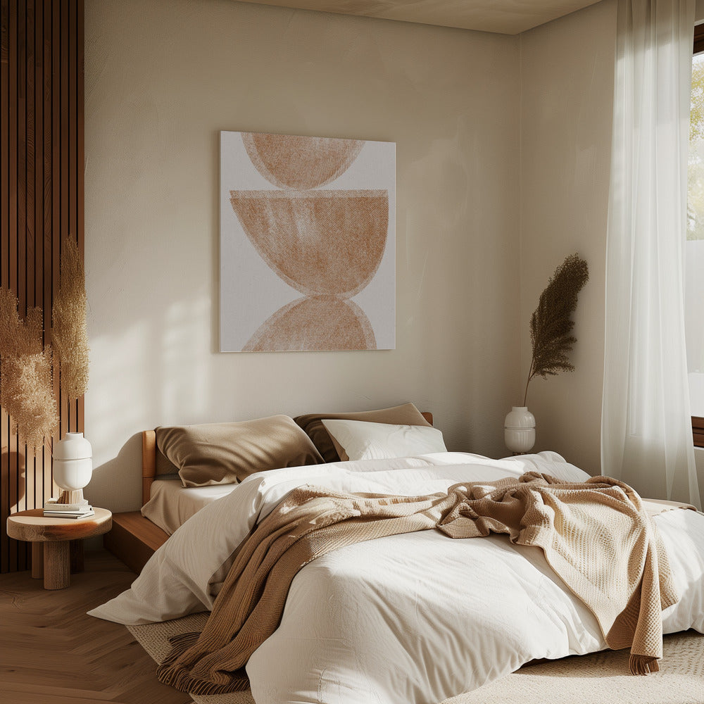 Halve reflectie | Canvas