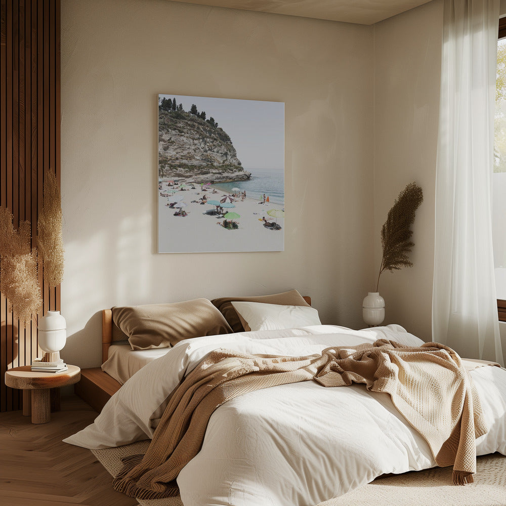 Italiaans strand | Canvas