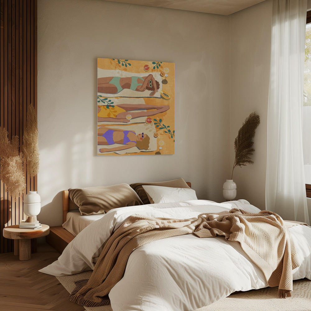 Zomermeisjes | Canvas