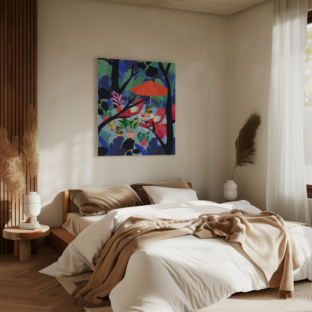 9933x14043 Din 133 Zwembad Midden in de Natuur | Canvas